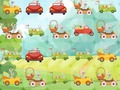 Игра Bunnies возење автомобили натпревар 3  онлајн