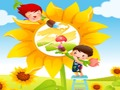 Игра Симпатична мали деца сложувалка  онлајн