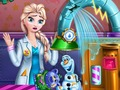 Игра Фабрика за играчки за ледени кралици  онлајн