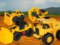 Игра Градежни возила Загатки за играчки  онлајн