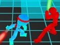 Игра Stickman Neon Warriors: Fighting sword  онлајн