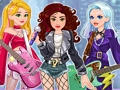 Игра Облечи рок бенд  онлајн