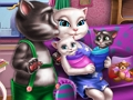 Игра Ангела близнаци раѓање  онлајн