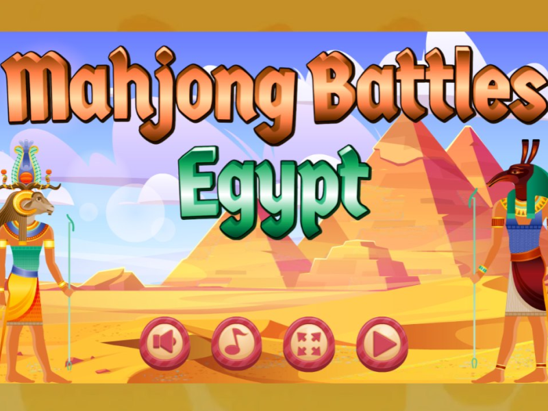 Игра Mahjong се бори со Египет  онлајн