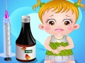 Игра Бебе Хазел стомачна нега  онлајн