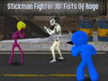 Игра Stickman Fighter 3D: Тупа од бес онлајн