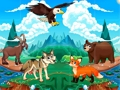 Игра Animивотни Слика Тетриз  онлајн