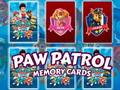 Игра Мемориски картички Paw Patrol  онлајн