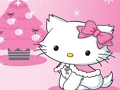Игра Hello Kitty Божиќна сложувалка  онлајн