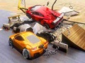 Игра Мега рампа трка со акробации со оковани автомобили  онлајн