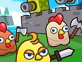Игра Спојување на Cannon: Chicken Defense  онлајн