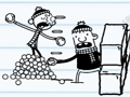 Игра Снежна борба со StickMan  онлајн