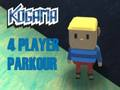 Игра Когама 4 играч Паркур  онлајн