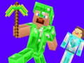 Игра Minecraft: Creeper vs Enderman  онлајн