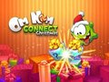 Игра Om Nom Connect Божиќ  онлајн