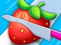 Игра Совршени парчиња храна: Исечете ја режата за храна и овошје  онлајн