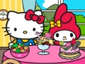 Игра Ресторан Hello Kitty and Friends  онлајн
