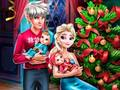 Игра Семејниот Божиќ на Елса  онлајн