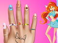 Игра Winx преуредување на ноктите  онлајн