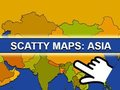 Игра Скати мапи: Азија  онлајн