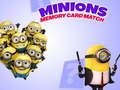 Игра Натпревар со мемориска картичка Minions  онлајн
