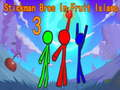 Игра Stickman Bros во Островот на овошје 3  онлајн