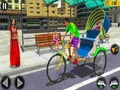 Игра Велосипед Tuk Tuk Auto Rickshaw Ново возење  онлајн
