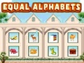 Игра Еднакви азбуки  онлајн