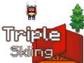 Игра Тројно скијање 2D  онлајн