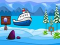 Игра Бегство од снежна земја  онлајн