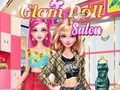 Игра Салон за глам кукли  онлајн