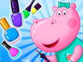 Игра Салон за маникир Hippo  онлајн
