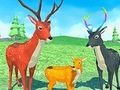 Игра Животинско семејство на симулатор на елени  онлајн