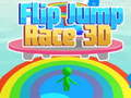 Игра Прелистување скок трка 3D  онлајн