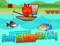 Игра FireBoy и WaterGirl одат на риболов  онлајн