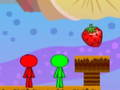 Игра Stickman Bros во Овошниот остров 2  онлајн