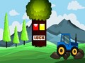 Игра Бегство од трактор  онлајн