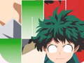 Игра Hero Academia Boku аниме манга игри со пијано плочки  онлајн