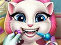 Игра Анџела вистински стоматолог  онлајн