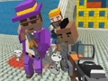 Игра Blocky Gangster Warfare 2022 година  онлајн