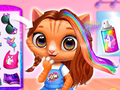 Игра Фризерски салон за животни Kitty  онлајн