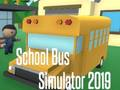 Игра Симулатор за училишен автобус 2019 година  онлајн