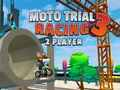 Игра Мото пробни трки 3 со двајца играчи  онлајн