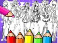 Игра Книга за боење Monster High  онлајн