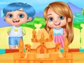 Игра Игри за грижа за забава на бејбиситерка  онлајн