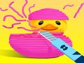 Игра Сечење на парчиња гума  онлајн