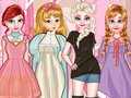 Игра Стил на кукла на принцеза од хартија  онлајн