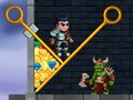 Игра Помогнете му на херојот  онлајн