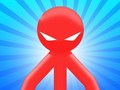 Игра Црвениот Стикмен против Училиштето за чудовишта  онлајн