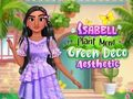 Игра Изабел растенијата мама Зелена Деко Естетика  онлајн